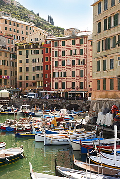 The village of Camogli, Liguria, Italy, Europe