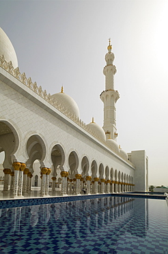 Sheikh Zayed Mosque, Abu Dhabi, United Arab Emirates, Middle East