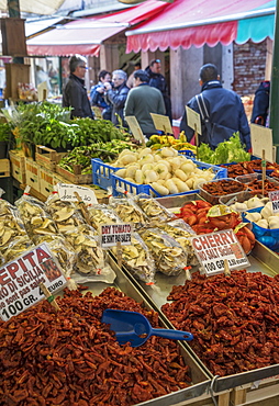 Market stall, Venice, Veneto, Italy, Europe