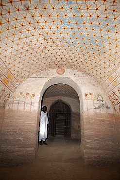 The tomb of King Tanwetamani, part of the royal cemetery, El Kurru, Sudan, Africa