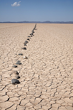 The flat expanse of the Grand Barra Depression, Djibouti, Africa