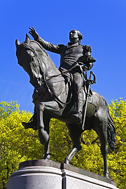 President Washington statue, Union Square, Midtown Manhattan, New York City, New York, United States of America, North America