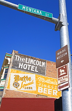 The Lincoln Hotel, National Historic District, Butte, Montana, United States of America, North America