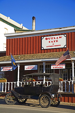 Outlaw Cafe, Historic Virginia City, Bozeman Region, Montana, United States of America, North America