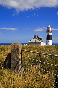 Mine Head Lighthouse, County Waterford, Munster, Republic of Ireland, Europe