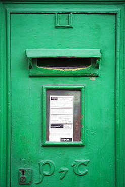 Post Box in Tipperary Town, County Tipperary, Munster, Republic of Ireland, Europe