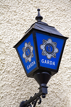 Police Station Lamp, Adare Village, County Limerick, Munster, Republic of Ireland, Europe