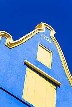 Dutch style architecture, Heerenstraat, Punda District, Willemstad, Curacao, Netherlands Antilles, West Indies, Caribbean, Central America