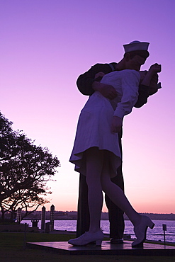 Total Surrender sculpture in Tuna Harbor, San Diego, California, United States of America, North America