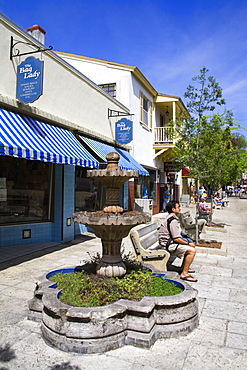 St. George Street, Spanish Quarter, St. Augustine, Florida, United States of America, North America