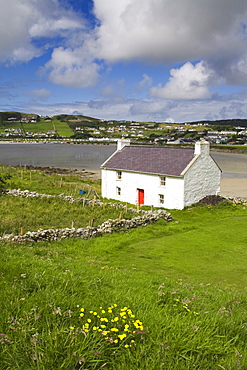 Old farmhouse in Rosapenna, County Donegal, Ulster, Republic of Ireland, Europe