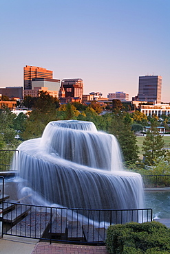 Finlay Park Fountain, Columbia, South Carolina, United States of America, North America