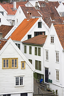 Clausegaten Street in Gamble (Old) Stavanger, Stavanger City, Ragoland District, Norway, Scandinavia, Europe