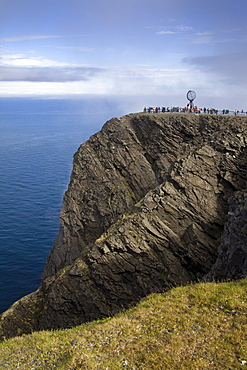 North Cape, Honningsvag Port, Mageroya Island, Finnmark Region, Arctic Ocean, Norway, Scandinavia, Europe