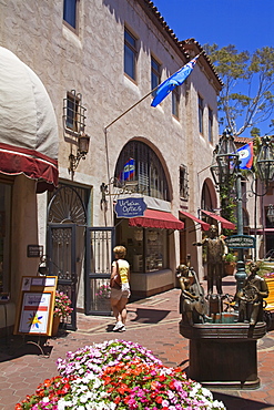 La Arcada Shopping Mall, Santa Barbara, California, United States of America, North America