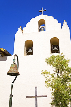 Old Mission Santa Ines, Solvang, Santa Barbara County, Central California, United States of America, North America