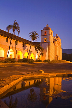 Fountain, Old Mission Santa Barbara, Santa Barbara, California, United States of America, North America