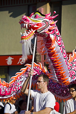 Golden Dragon Parade, Chinese New Year Festival, Chinatown, Los Angeles, California, United States of America, North America