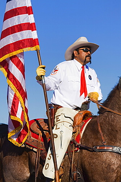 El Paso Sheriff's Posse, Tucson Rodeo Parade, Tucson, Arizona, United States of America, North America