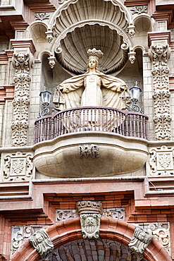 La Merced Church on De La Union Street in Lima Centro District, Lima, Peru, South America