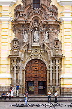 San Francisco Monastery in Lima Centro District, Lima, Peru, South America