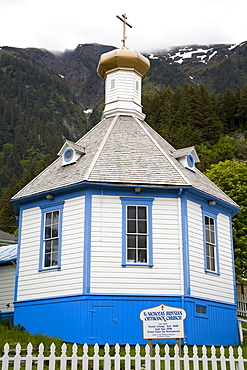 St. Nicholas Russian Orthodox Church, Juneau, Southeast Alaska, United States of America, North America