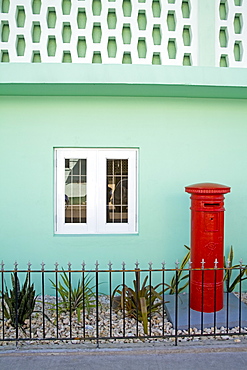 Post Office, St. Johns City, Antigua Island, Antigua and Barbuda, Lesser Antilles, West Indies, Caribbean, Central America