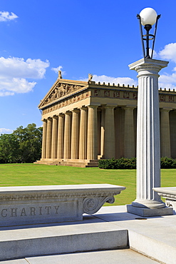 Parthenon in Centennial Park, Nashville, Tennessee, United States of America, North America 