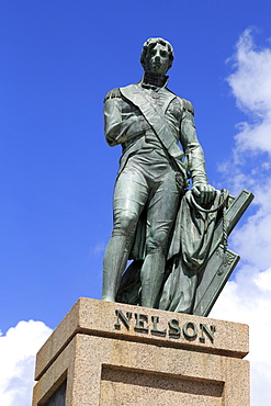 Lord Nelson statue in Bridgetown, Barbados, West Indies, Caribbean, Central America