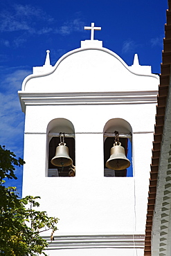 Bell Tower, Santuario Santisimo Cristo Del Buen Viaje, Pampatar City, Isla Margarita, Nueva Esparta State, Venezuela, South America