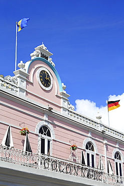 Historic Colonnade Building, Bridgetown, Barbados, West Indies, Caribbean, Central America