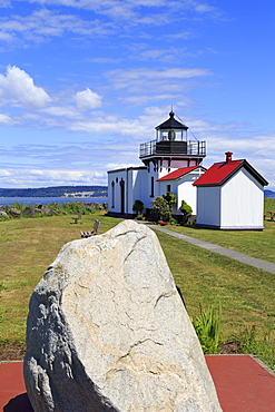 Point No Point Lighthouse, Hansville, Washington State, United States of America, North America