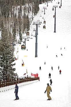 Lions Head Village ski run, Vail Ski Resort, Rocky Mountains, Colorado, United States of America, North America