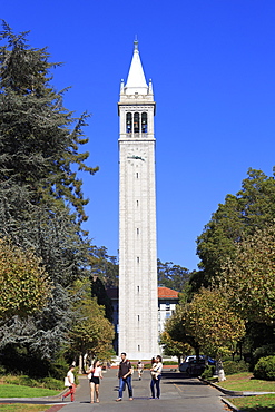 Campanile in the University of California, Berkeley, California, United States of America, North America