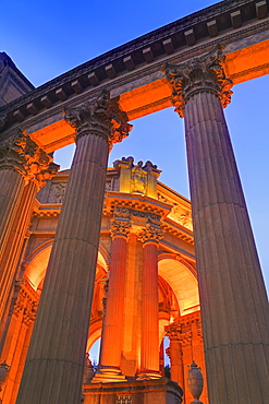 Palace of Fine Arts, San Francisco, California, United States of America, North America 