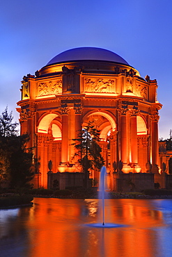 Palace of Fine Arts, San Francisco, California, United States of America, North America 