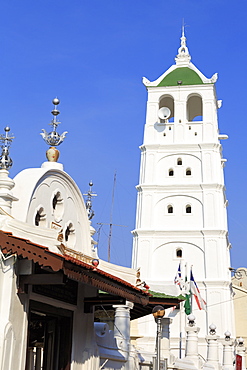 Kamplung Kling Mosque, Melaka (Malacca), Malaysia, Southeast Asia, Asia