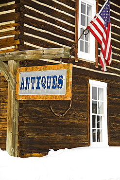 Antique store in Frisco Historic Park, City of Frisco, Rocky Mountains, Colorado, United States of America, North America