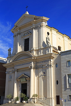 Cathedral, Civitavecchia Port, Lazio, Italy, Europe