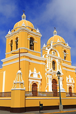 Basilica, Plaza de Armas, Trujillo, Peru, South America