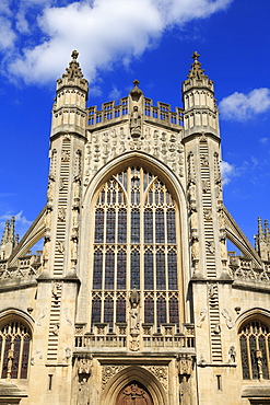 Bath Abbey, City of Bath, UNESCO World Heritage Site, Somerset, England, United Kingdom, Europe