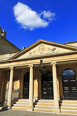 Roman Baths, City of Bath, UNESCO World Heritage Site, Somerset, England, United Kingdom, Europe