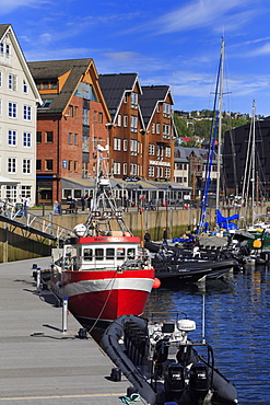 Port, Tromso City, Tromsoya Island, Troms County, Norway, Scandinavia, Europe