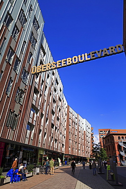 Ubersee Quarter, HafenCity District, Hamburg, Germany, Europe