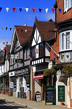 High Street, Lyndhurst Town, New Forest, Hampshire, England, United Kingdom, Europe