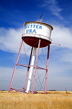 Leaning Tower of Texas, Historic Route 66 landmark, Groom, Texas, United States of America, North America