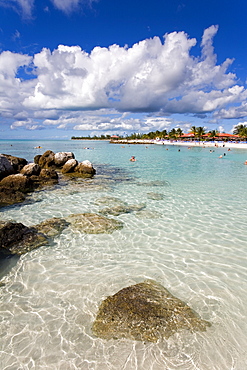 Beach on Princess Cays, Eleuthera Island, Bahamas, West Indies, Central America