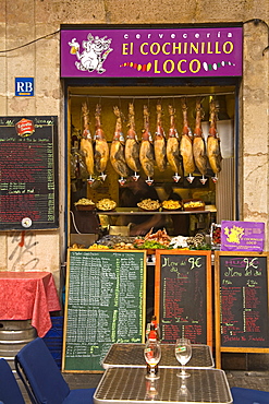 La Boqueria food market, La Rambla street, City of Barcelona, Catalonia, Spain, Europe