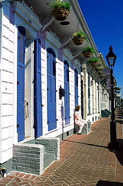 St. Peter's Street, French Quarter, New Orleans, Louisiana, United States of America, North America