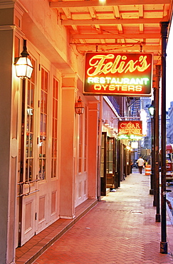 Felix's Restaurant, French Quarter, New Orleans, Louisiana, United States of America, North America